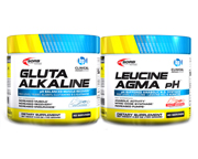 BPI GLUTAMINA GLUTA ALKALINE +LEUCINA LEUCINE AGMA STACK